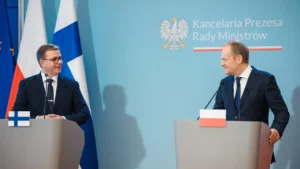Spotkanie Premiera Donalda Tuska z Premierem Finlandii Petteri Orpo